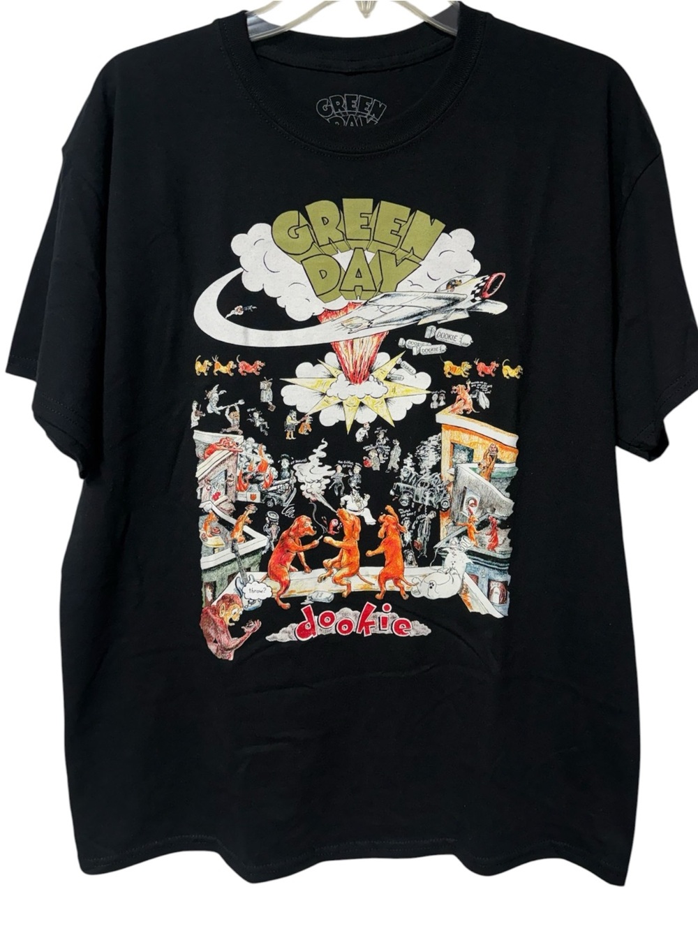 Green Day Dookie T-Shirt Sz Large